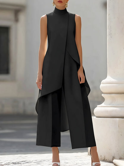 Germine - Elegantly Draped Jumpsuit