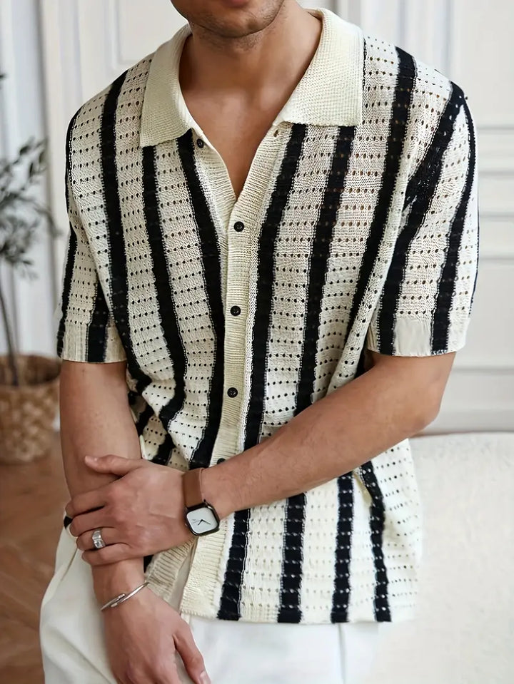 Cordell - Breathable Short Sleeve Sweater