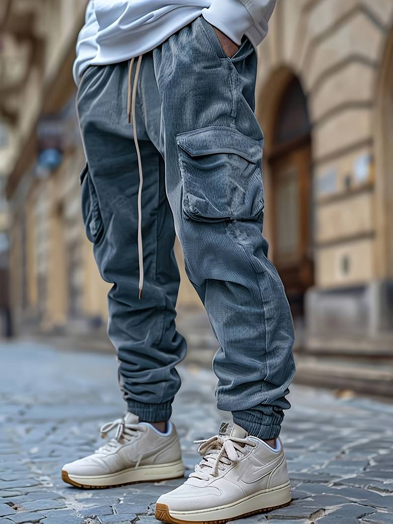 Baruch - Breathable Cargo Pants With Drawstring Waist