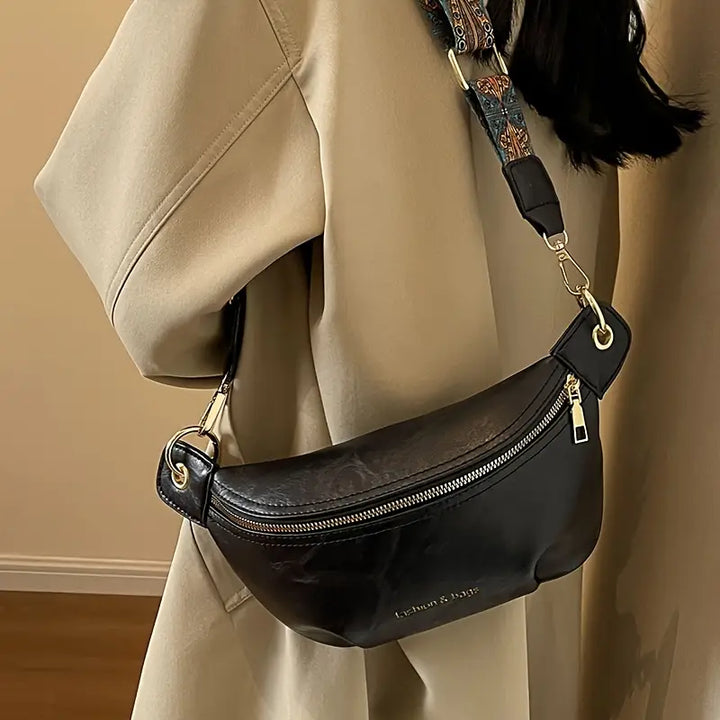 Jasleen - Wide Strap Shoulder Bag