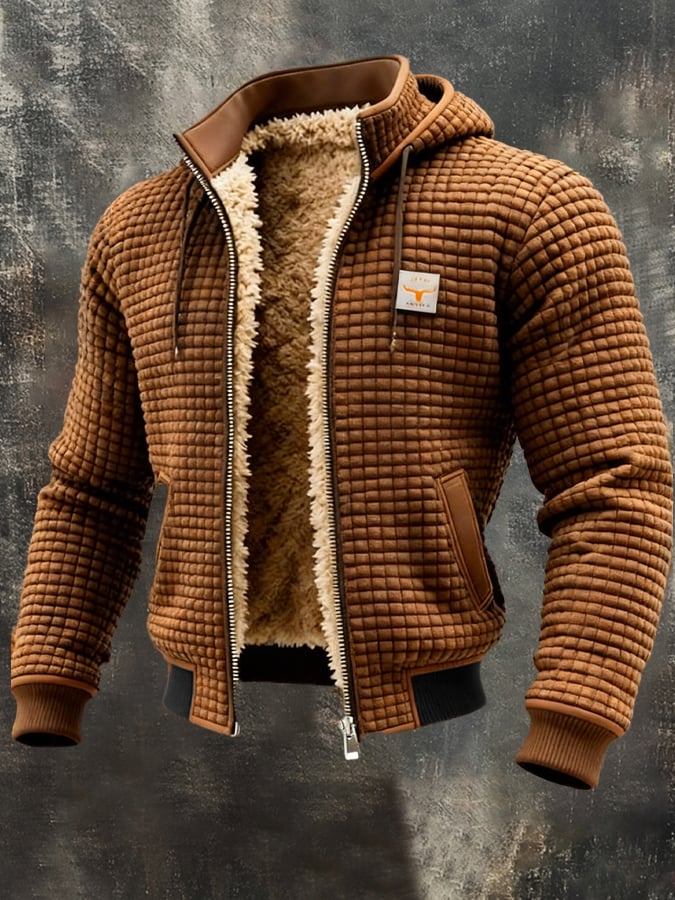 Natan - Fleece Quilted Jacket With Long Sleeve