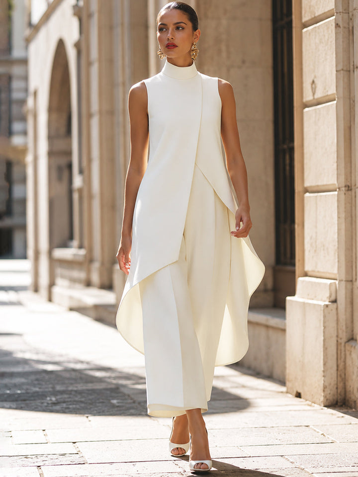 Germine - Elegantly Draped Jumpsuit
