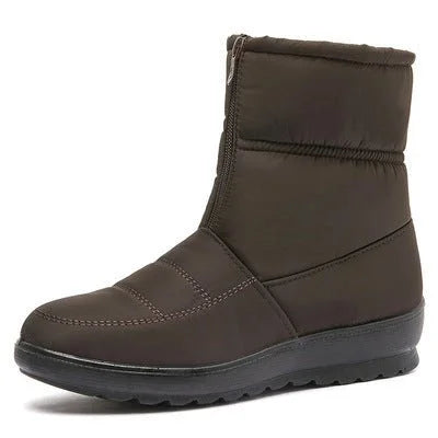 Afonia - Water Resistant Snow Boots with Zipper