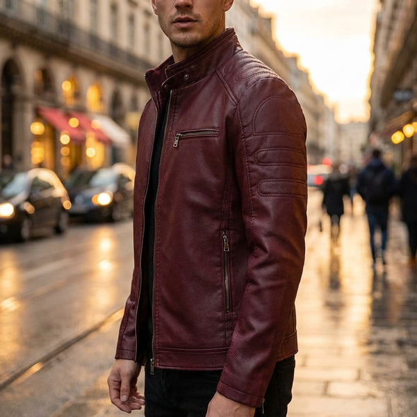 Nataniel - Elegant Long Sleeve Jacket With Pocket