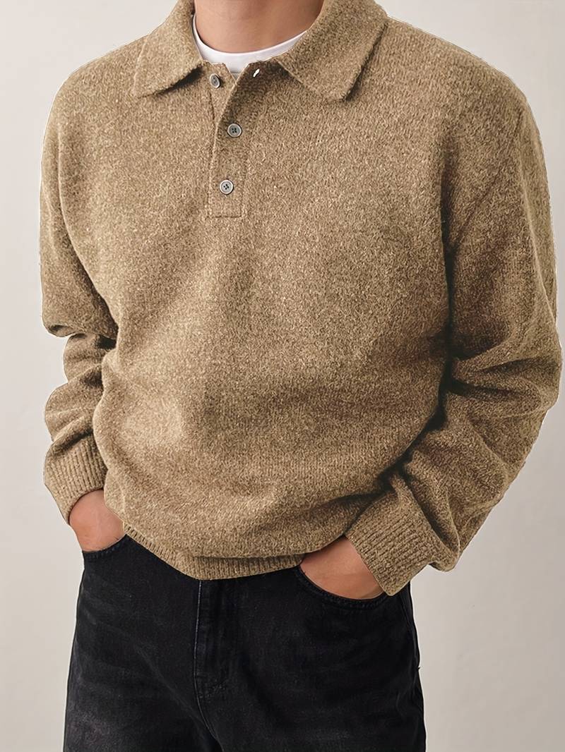 Eliran - Elegant Long Sleeve Turtleneck Knitted Top