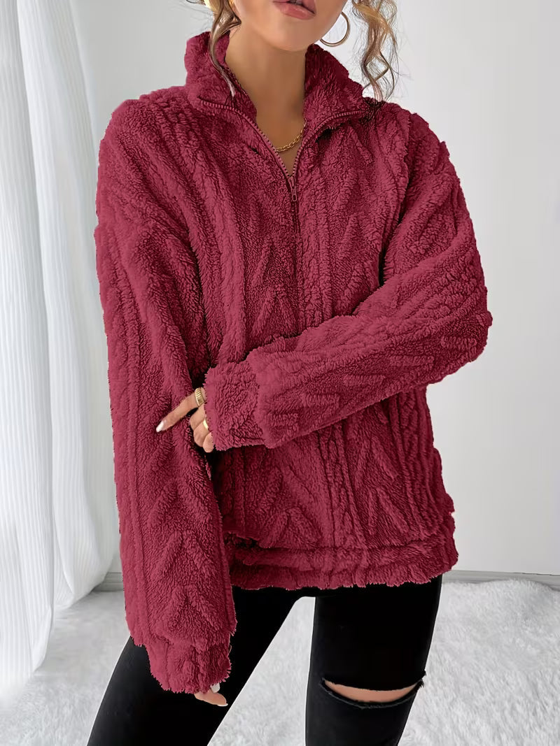 Oriaenica - Versatile Warm Fleece Sweatshirt