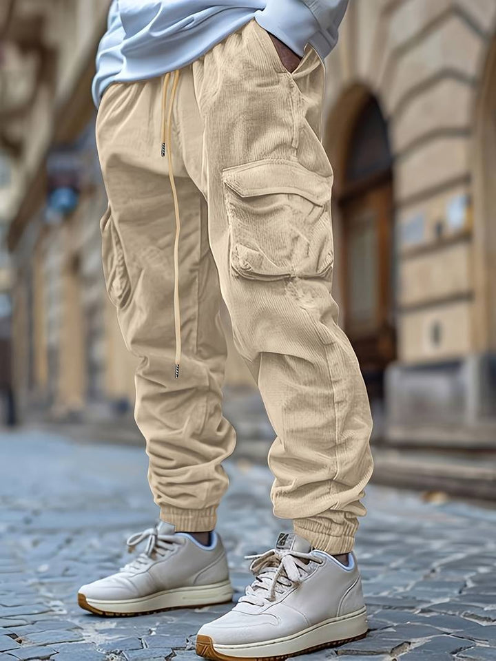 Baruch - Breathable Cargo Pants With Drawstring Waist