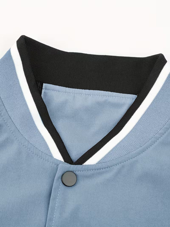Vectorspan - Fashion Letter Baseball Jacket