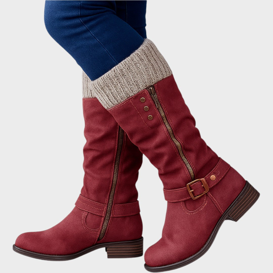 Melisandre - Elegant Winter Boot WIth Mid-Calf