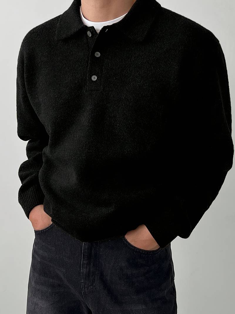 Eliran - Elegant Long Sleeve Turtleneck Knitted Top