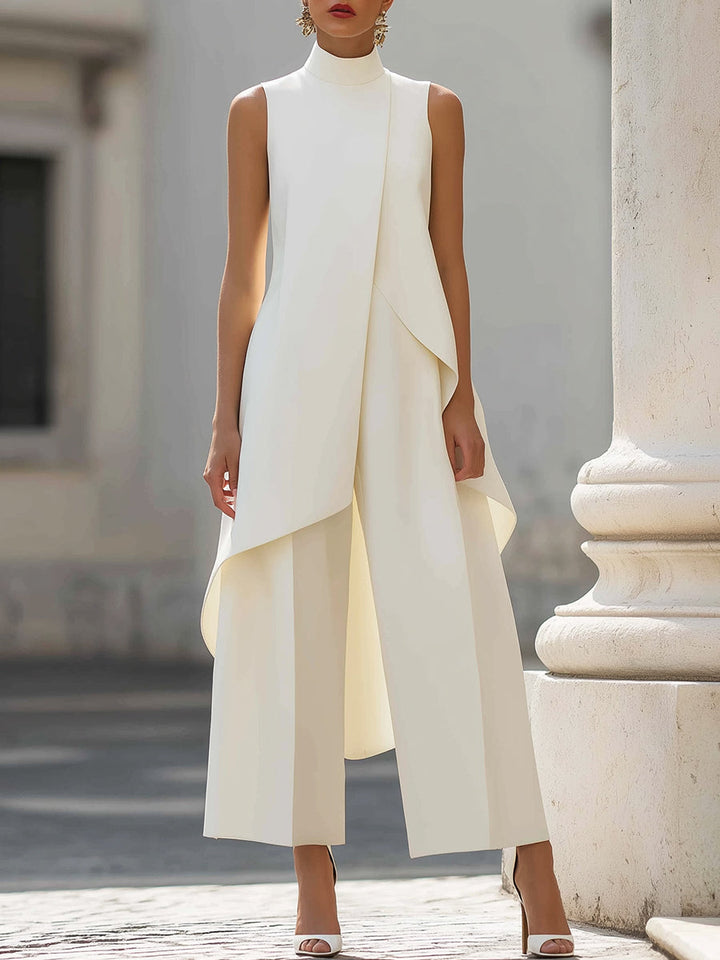 Germine - Elegantly Draped Jumpsuit