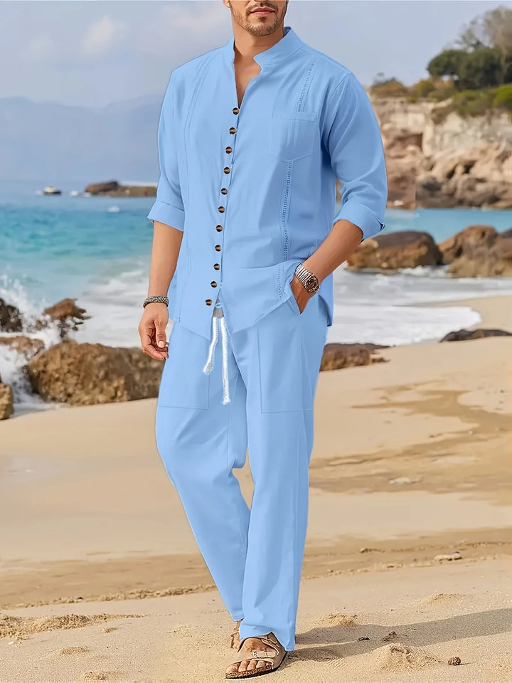 Micah - Fashionable Beach Two Piece Set