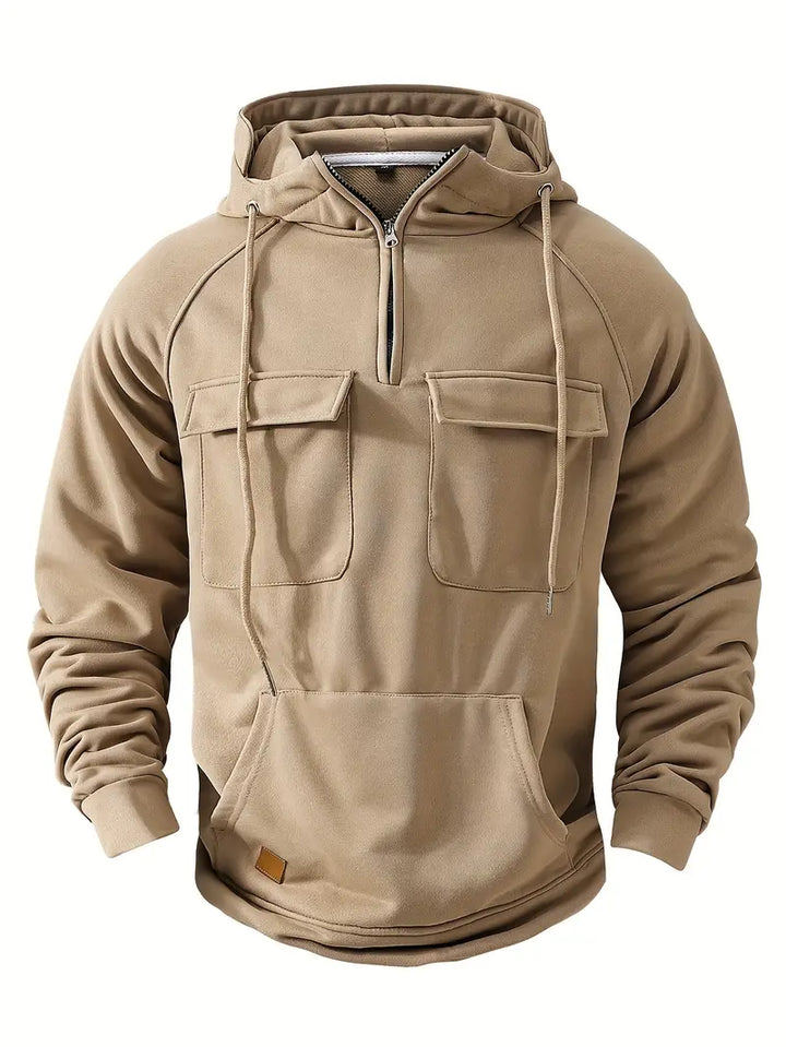 Bieber - Comfortable Multi Pocket Hoodie