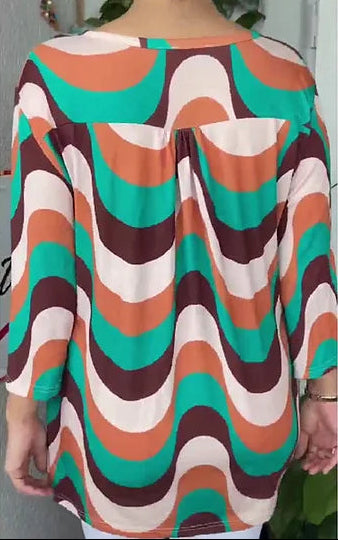 Nahikari - Comfortable Summer Tunic With Print