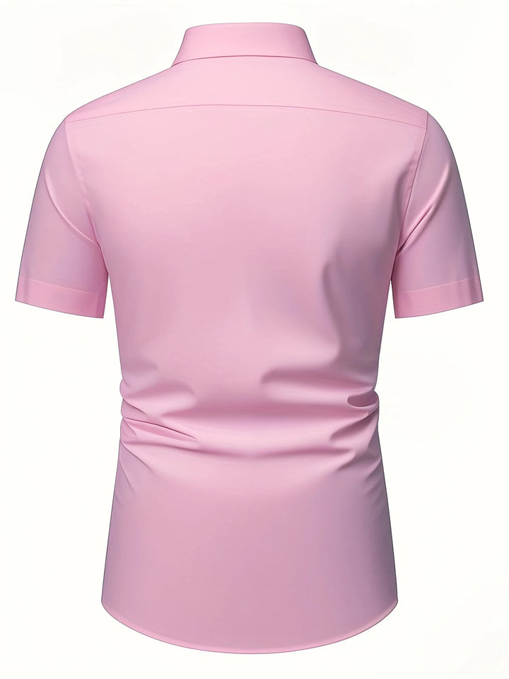Ezra - Elegant Slim Fit Shirt With Button