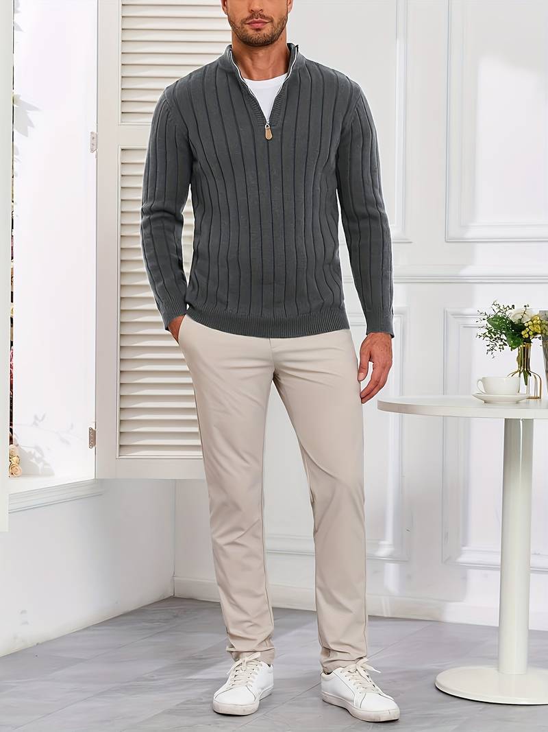 Yedidya - Casual Long Sleeve Knitted Sweater