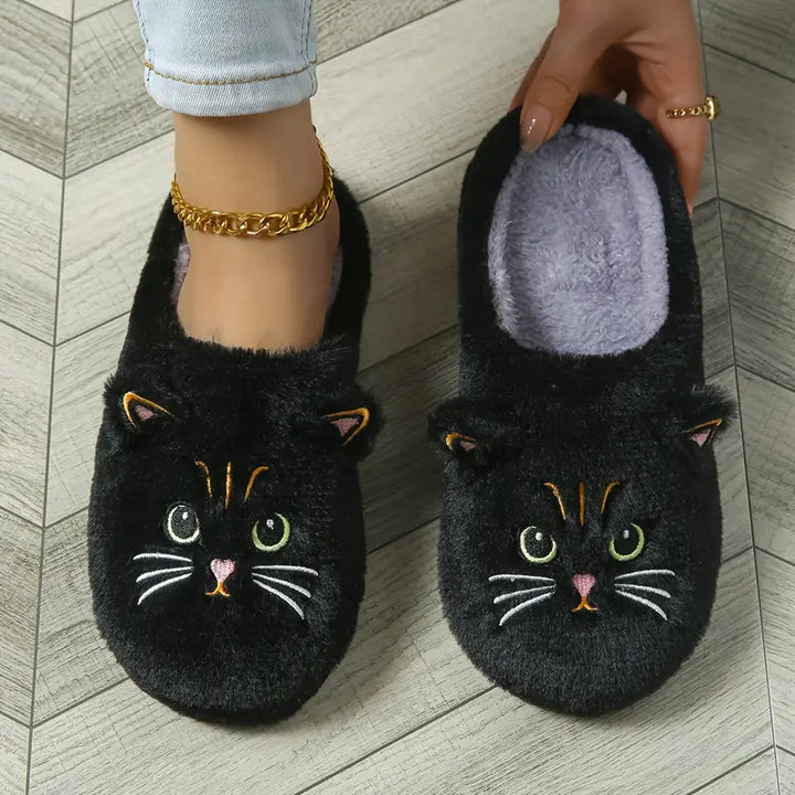 Pheline - Cute Cat Pattern Slipper