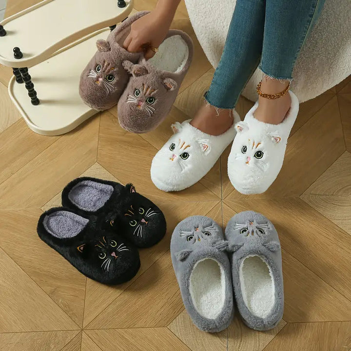Pheline - Cute Cat Pattern Slipper