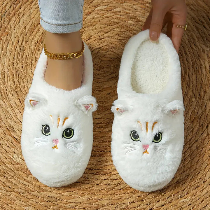 Pheline - Cute Cat Pattern Slipper