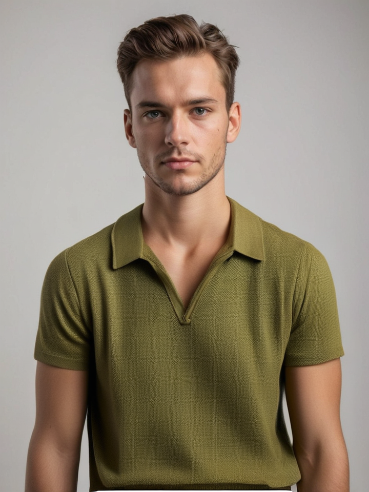 Nilson - Elegant Short Sleeve Polo Shirt