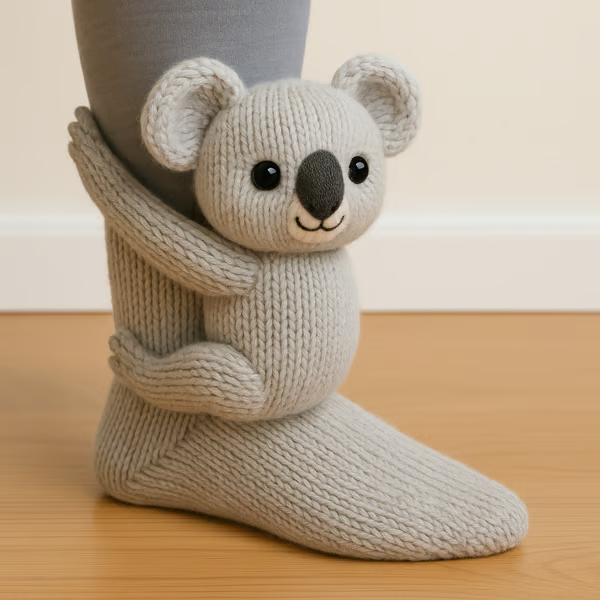 CuteStep - Knitted Animal Socks