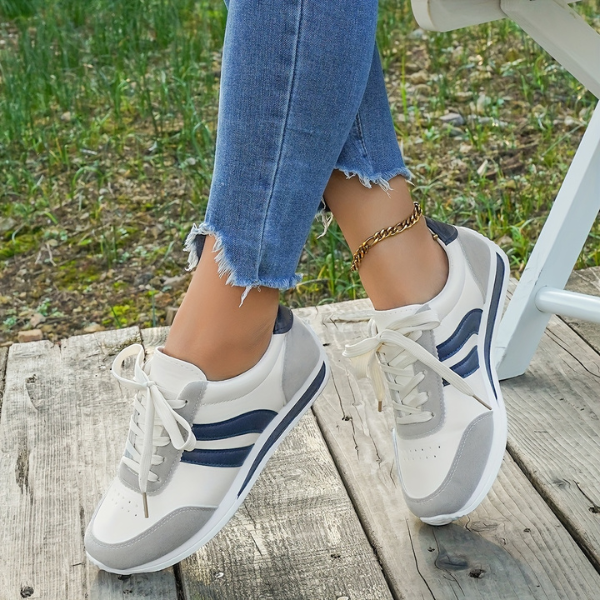 Adina - Comfortable Lace-Up Sneaker