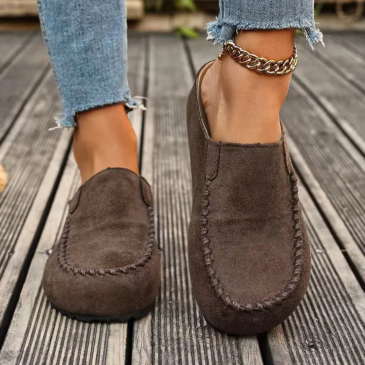 Lidja - Vintage Leather Mules