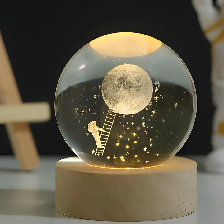 Glow Sphere – Luminous Crystal Ball Lamp