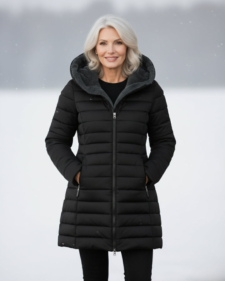 Oksiana - Fleece Lined Puffer Coat