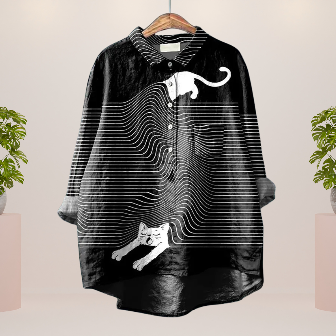 Vanya - Trendy Fashionable Print Art Shirt
