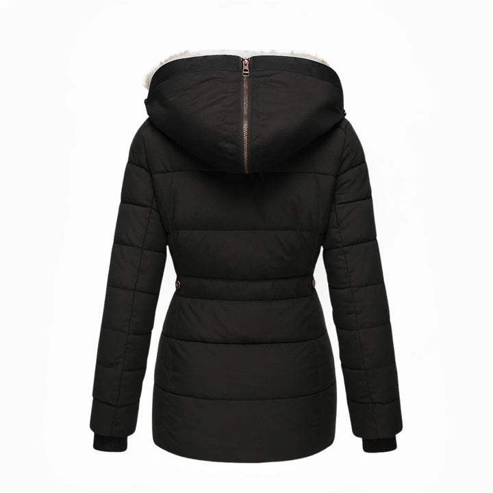 Barbra - Fur Lined Hooded Winter Coat