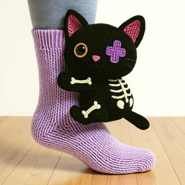 CuteStep - Knitted Animal Socks