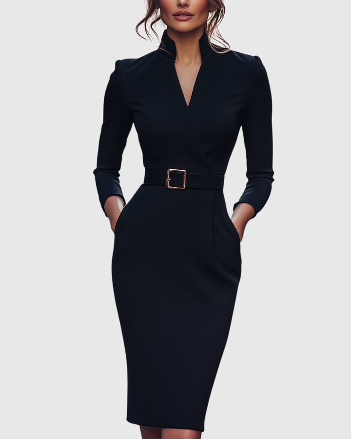 Meirav - Elegant Midi Dress