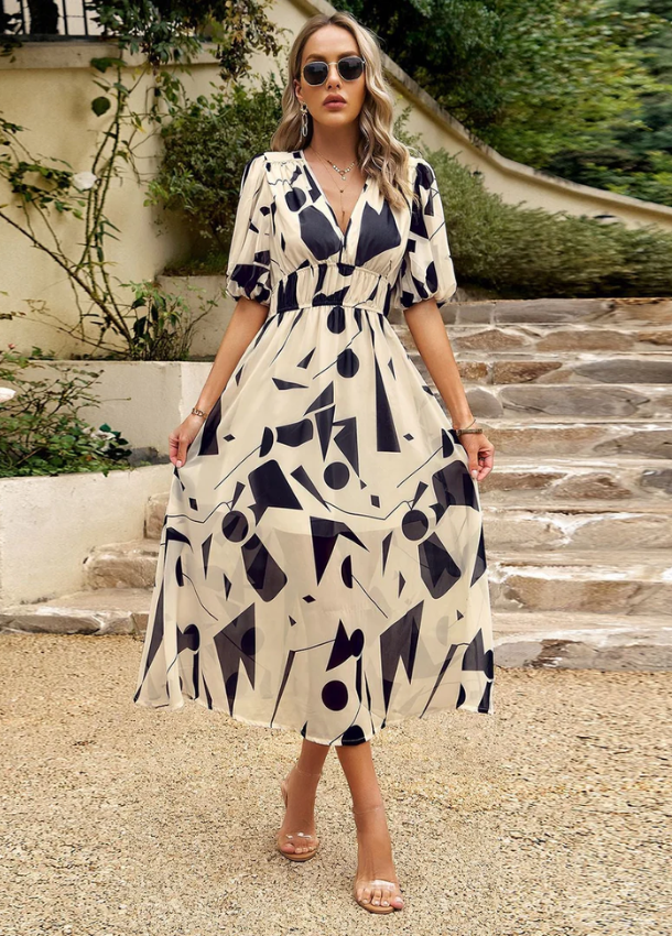 Josette - Floral Midi Dress