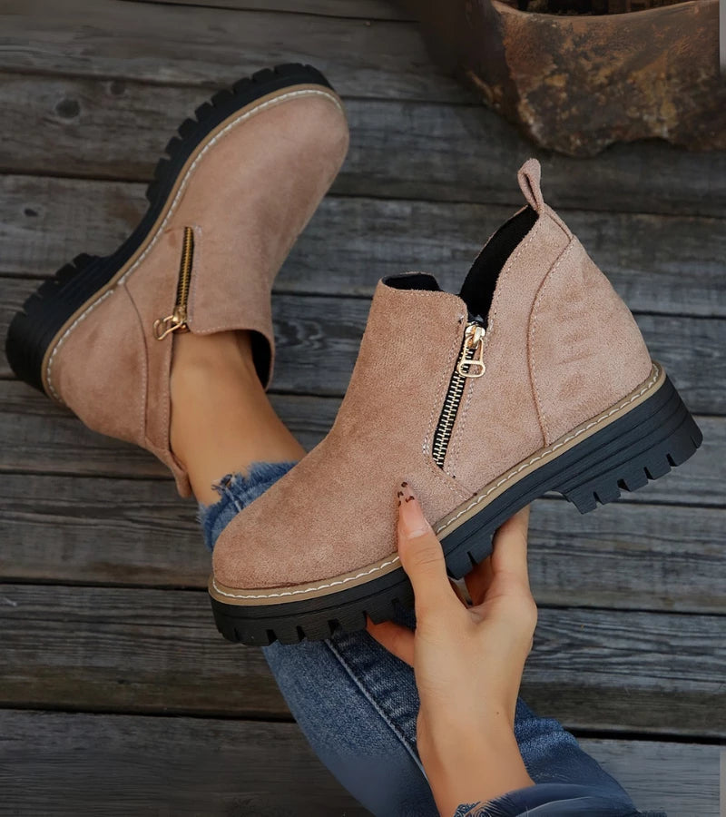 Idalisora - Orthopedic Side Zipper Boot