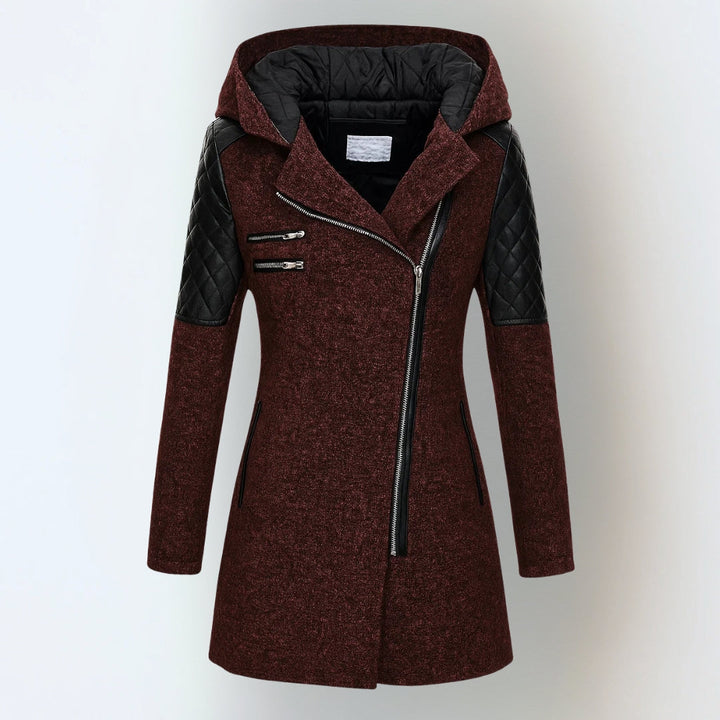 Jasneet - Winter Hooded Jacket With Zipper