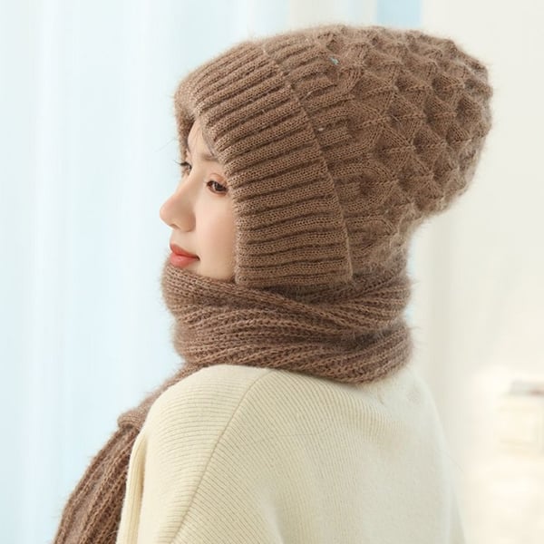 Abelina – Integrated Hearing Protection Windproof Hat Scarf
