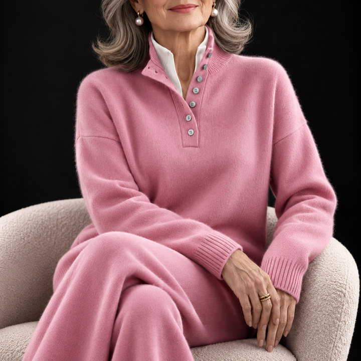 Mileette - Two Piece Cashmere Knit Set
