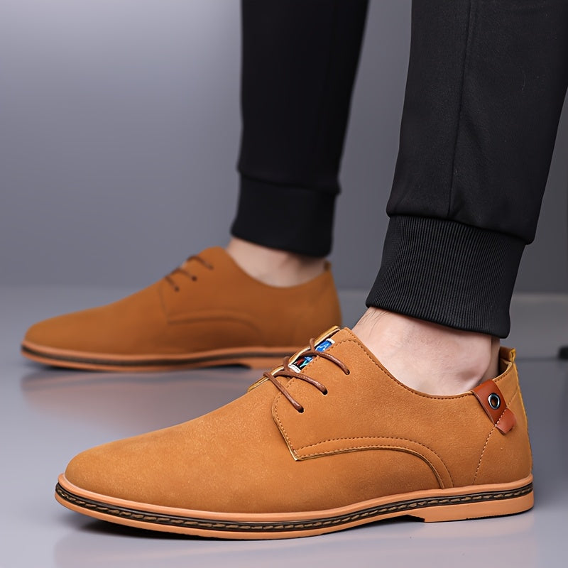 Muoja - Faux Leather Lace Up Shoes