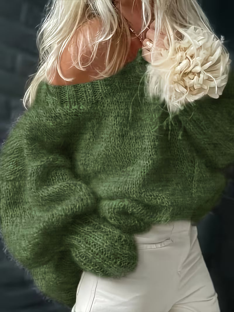 Dariya - Short And Soft Knitted Sweater