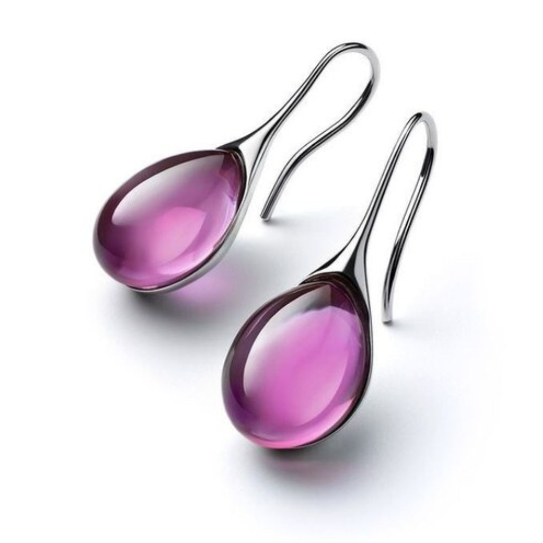 Zorana - Earrings With Crystal Drops