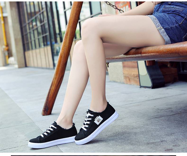 Oshenya - Casual Round Toe Shoes With Flat Bottom