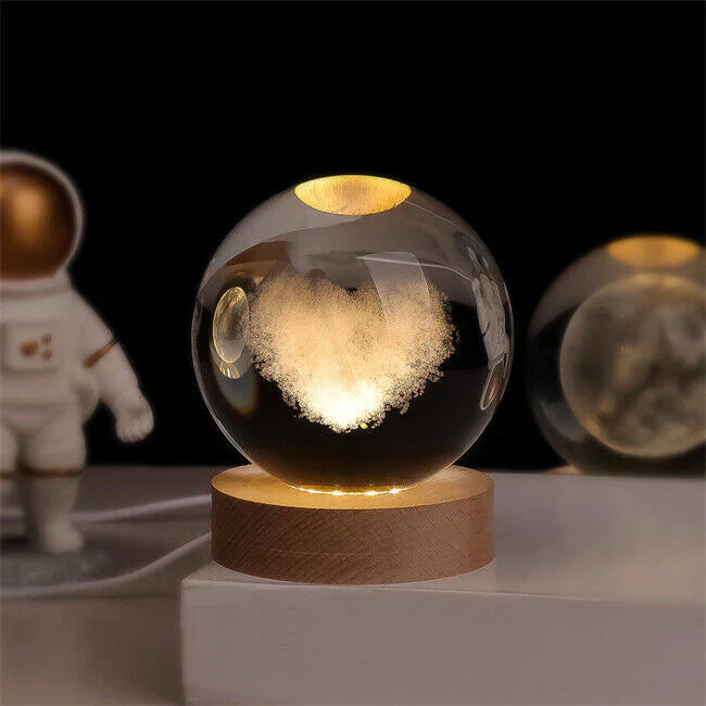 Glow Sphere – Luminous Crystal Ball Lamp