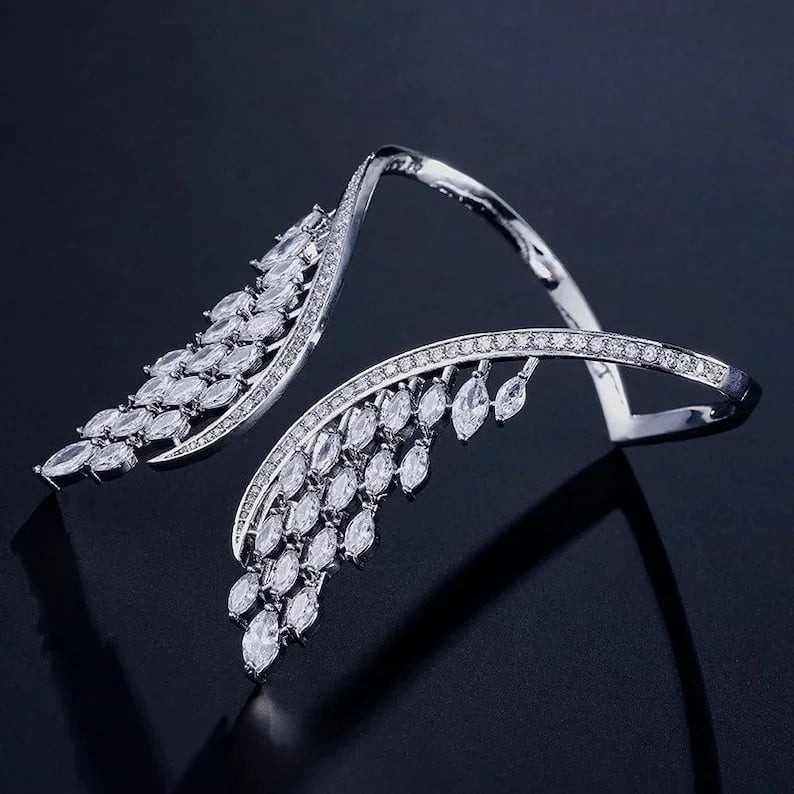 Evita - Angel Wings Bracelet and Ring