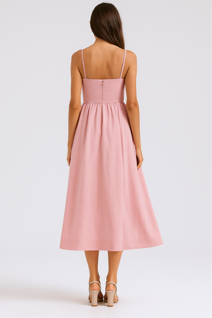 Rieneke - Sleeveless Elegant Dress