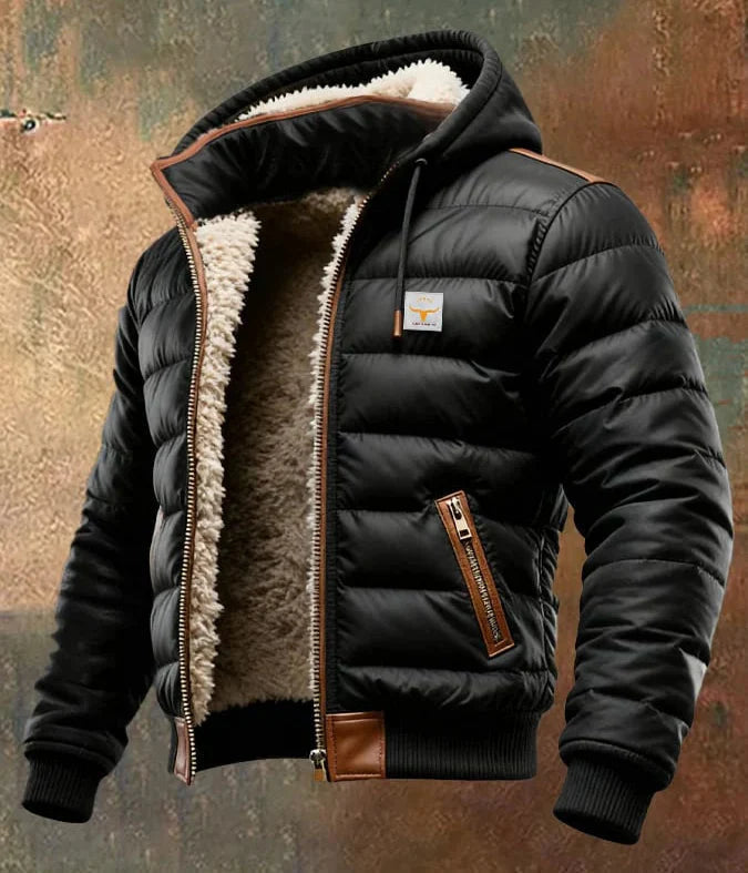 Gerwinen - Hooded Jacket with Sherpa Lining