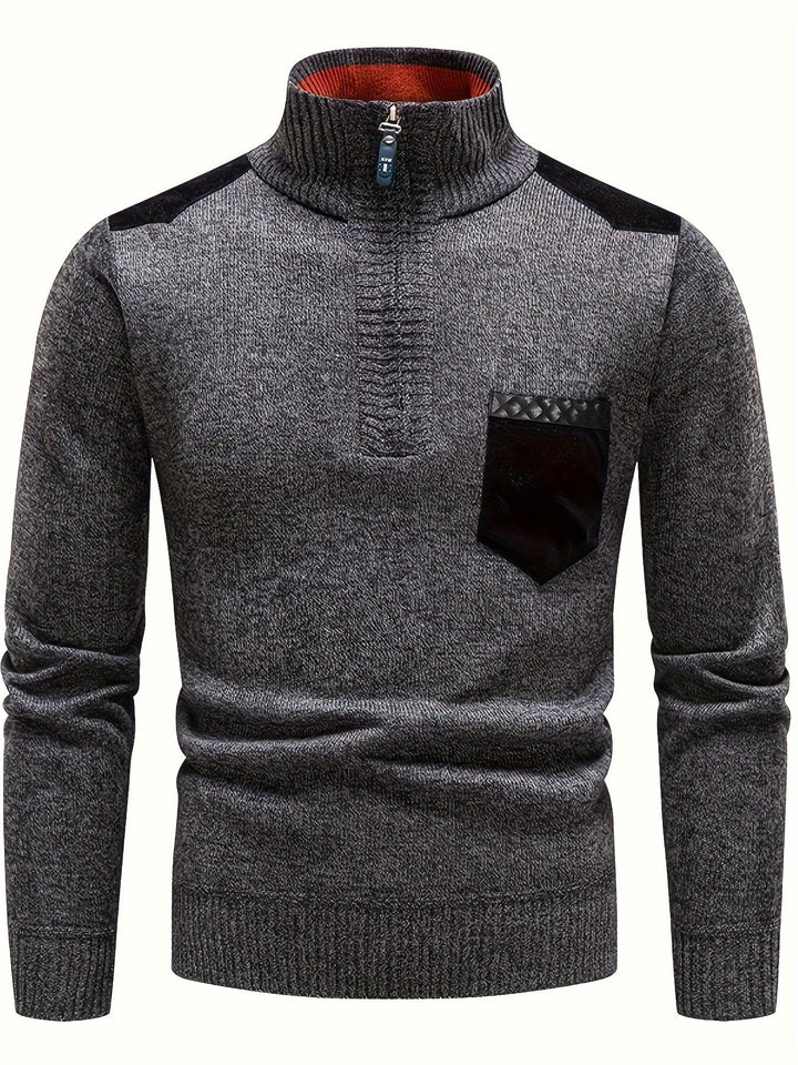 Gerdt - Casual Long Sleeve Knitted Sweater
