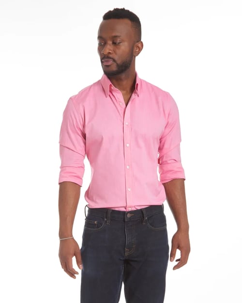 Ceferino - Casual Long Sleeve Shirt With Button