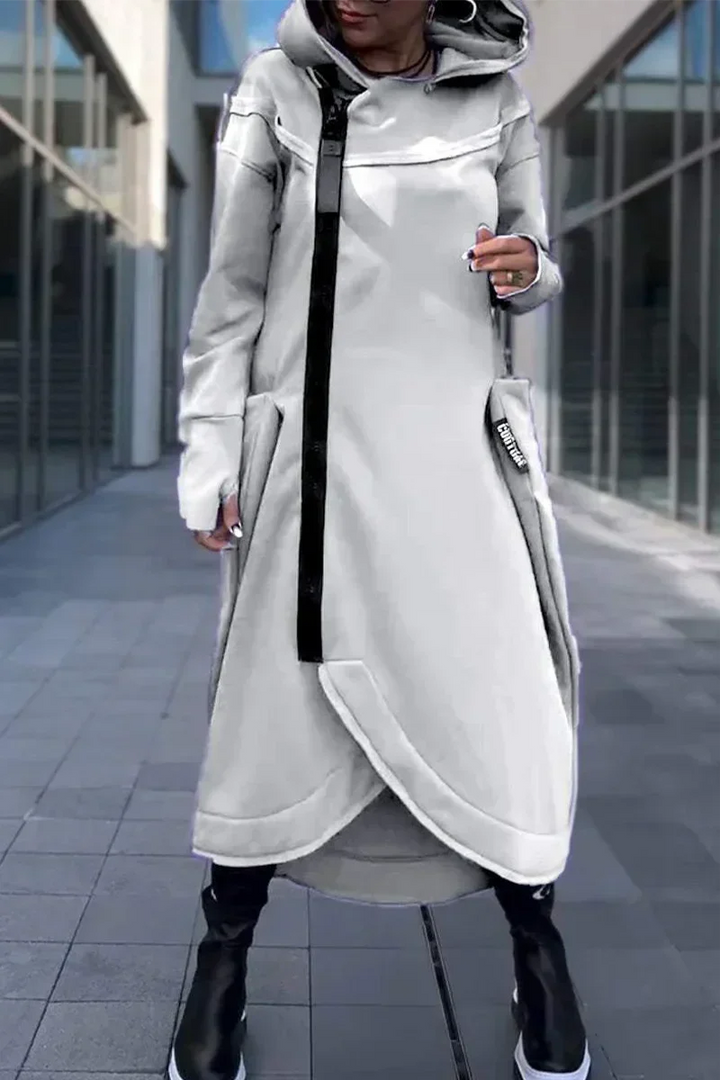 Boyraz - Lightweight Long Zip-Up Hoodie