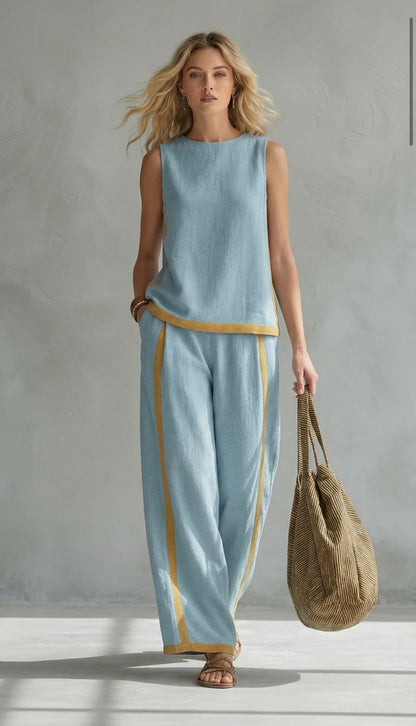 Dornika - Linen Two Piece Set